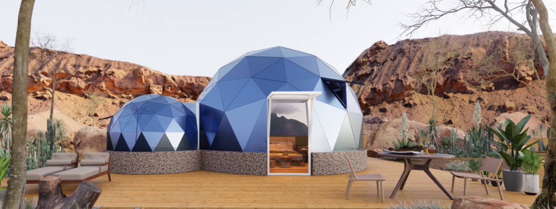 凌云县球形智能光伏玻璃星空房